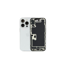 Корпус в сборе со шлейфами iPhone 16 Pro Max (White Titanium) " A " (идеал) (Без SIM) оригинал (Разбор)