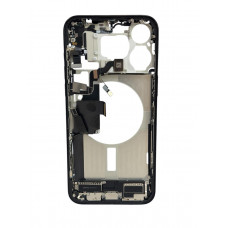 Средняя рамка в сборе со шлейфами iPhone 15 Pro Max (Black Titanium) " A " (идеал) (Без SIM) оригинал
