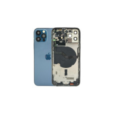 Корпус iPhone 12 Pro Max (Pacific Blue) " C " (без шлейфов) (5g) оригинал (Разбор)