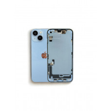 Корпус в сборе со шлейфами iPhone 14 Plus (Blue) "A" (идеал) (Без SIM) оригинал