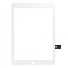 Сенсорное стекло (touchscreen) белое  iPad 5 (2017) / Air 1 (A1474 A1475 A1476 A1822 A1823 A1824) (Разбор)