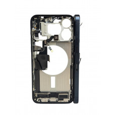Средняя рамка в сборе со шлейфами iPhone 15 Pro Max (Blue Titanium) " B " (потертости) оригинал (Разбор)