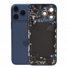 Корпус в сборе со шлейфами iPhone 17 Pro Max (Blue Titanium) оригинал (Разбор)