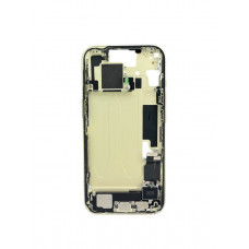 Средняя рамка в сборе со шлейфами iPhone 15 Plus (Yellow) "B" (потертости) оригинал