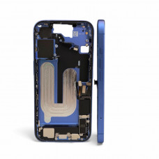 Средняя рамка в сборе со шлейфами iPhone 16 (Ultramarine) " A " (идеал) оригинал (Разбор)