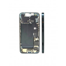 Средняя рамка в сборе со шлейфами iPhone 14 (Black) "B" (потертости) оригинал