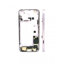 Средняя рамка в сборе со шлейфами iPhone 14 (Purple) "B" (потертости) оригинал