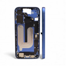 Средняя рамка в сборе со шлейфами iPhone 16 (Ultramarine) " A " (идеал) (Без SIM) оригинал (Разбор)