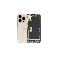 Корпус в сборе со шлейфами iPhone 16 Pro Max (Desert Titanium) " B " (потертости) (Без SIM) оригинал (Разбор)