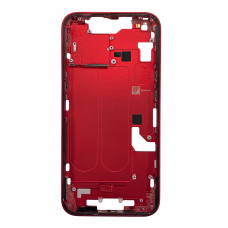 Средняя рамка iPhone 14 Plus (Red) " C " (без шлейфов) (Без SIM) оригинал