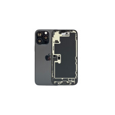 Корпус в сборе со шлейфами iPhone 16 Pro Max (Black Titanium) " B " (потертости) (Без SIM) оригинал (Разбор)