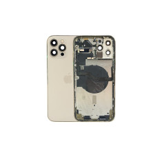 Корпус iPhone 12 Pro Max (Gold) " C " (без шлейфов) оригинал (Разбор)