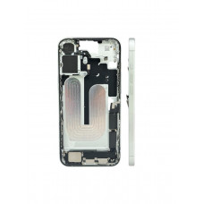 Средняя рамка в сборе со шлейфами iPhone 16 (White) " B " (потертости) (Без SIM) оригинал