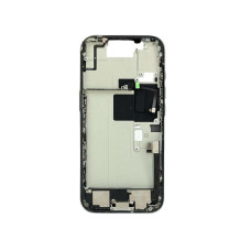 Средняя рамка в сборе со шлейфами iPhone 16 Pro Max (White Titanium) " B " (потертости) оригинал (Разбор)