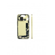 Средняя рамка в сборе со шлейфами iPhone 15 (Yellow) "A" (идеал) (Без SIM) оригинал
