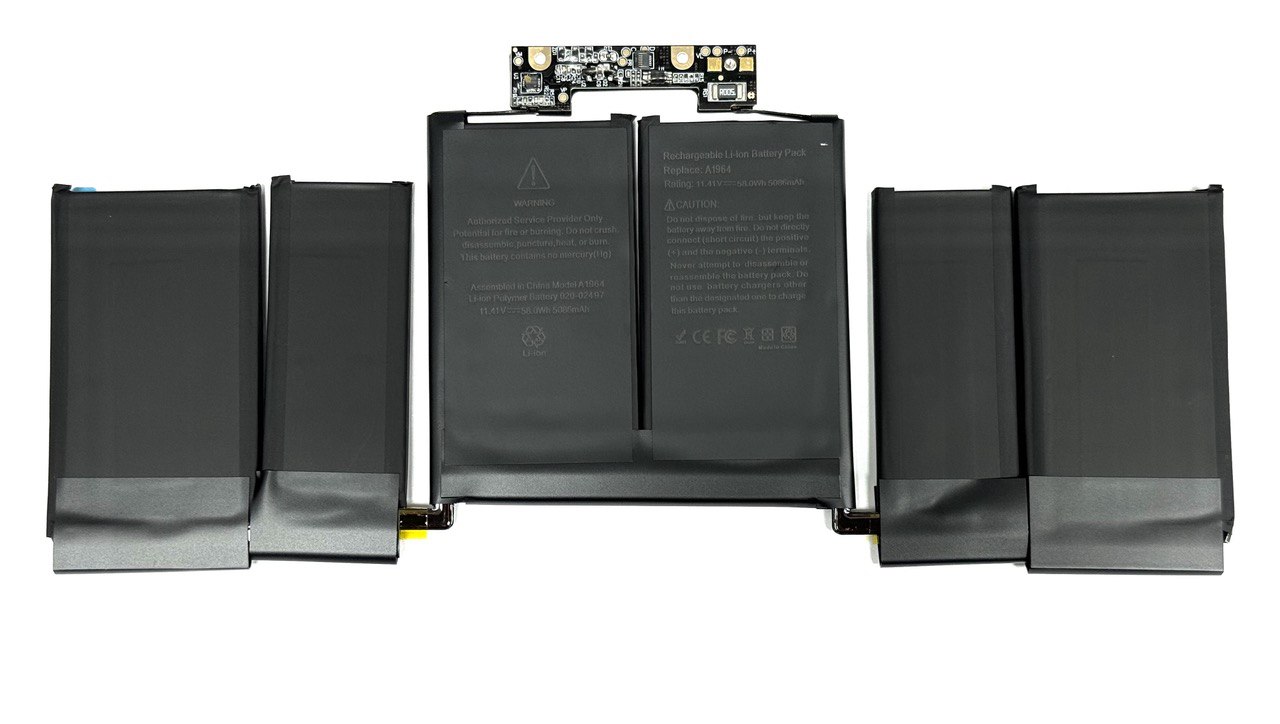 Аккумулятор MacBook  A 1964 (Pro 13/2018/ A 1989)  5086 mAh