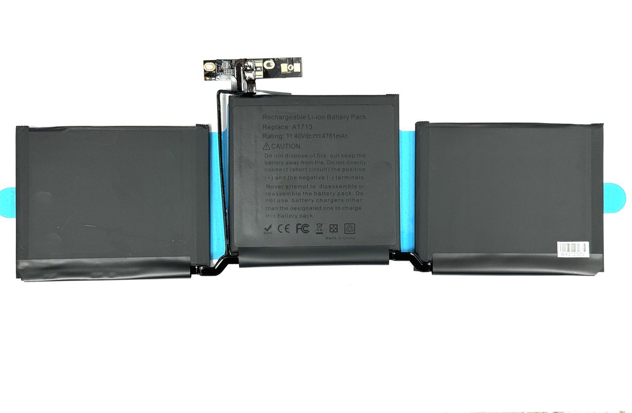 Аккумулятор MacBook A 1713 (Pro 13/2016/A 1708)    4780 mAh