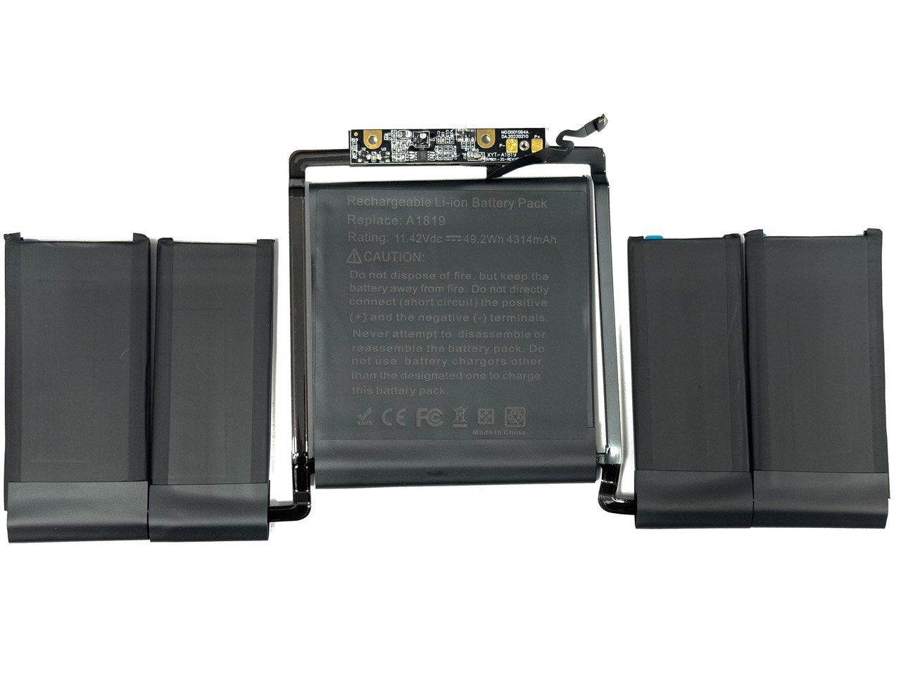 Аккумулятор MacBook A 1819 (Pro 13/2016/A 1706)   4314 mAh