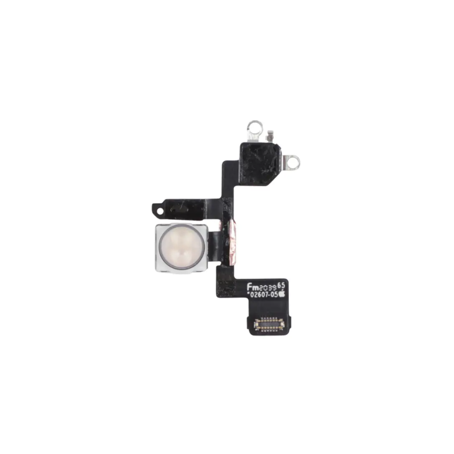 Шлейф микрофона и вспышки iPhone 12 mini оригинал (Разбор)