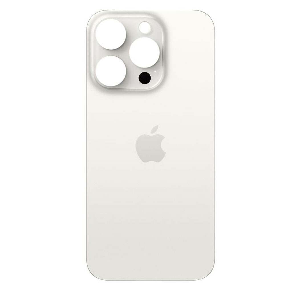 Задняя крышка iPhone 15 Pro (Silver Gray)